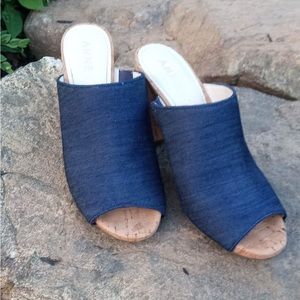 Anne Klein Otillie Heeled Mule